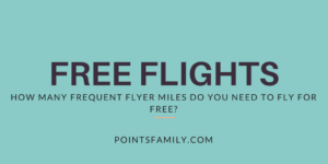 How Many Frequent Flyer Miles Do You Need to Fly for Free?